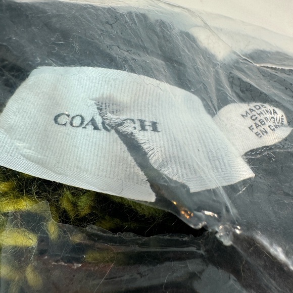 Coach wool plaid sweater - Picture 4 of 4